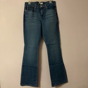 Signature Women's Dark Indigo Flare Jeans